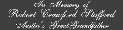 In Memory of Robert Crawford Stafford